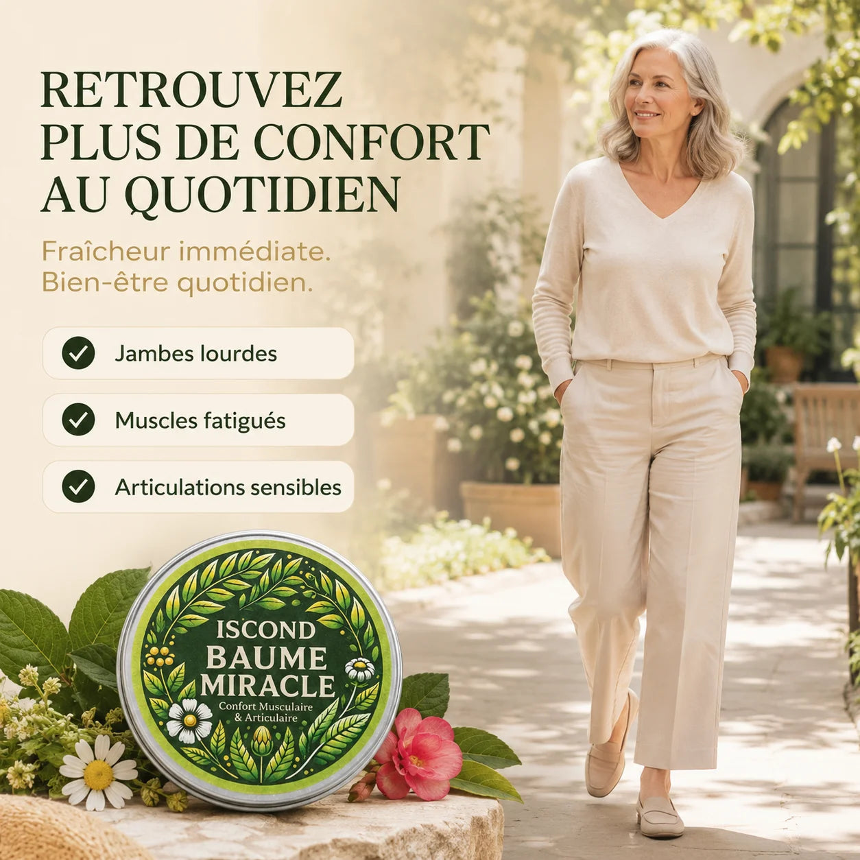 Jambes Lourdes · Muscles Tendus ? Ce Baume Est Fait Pour Vous.