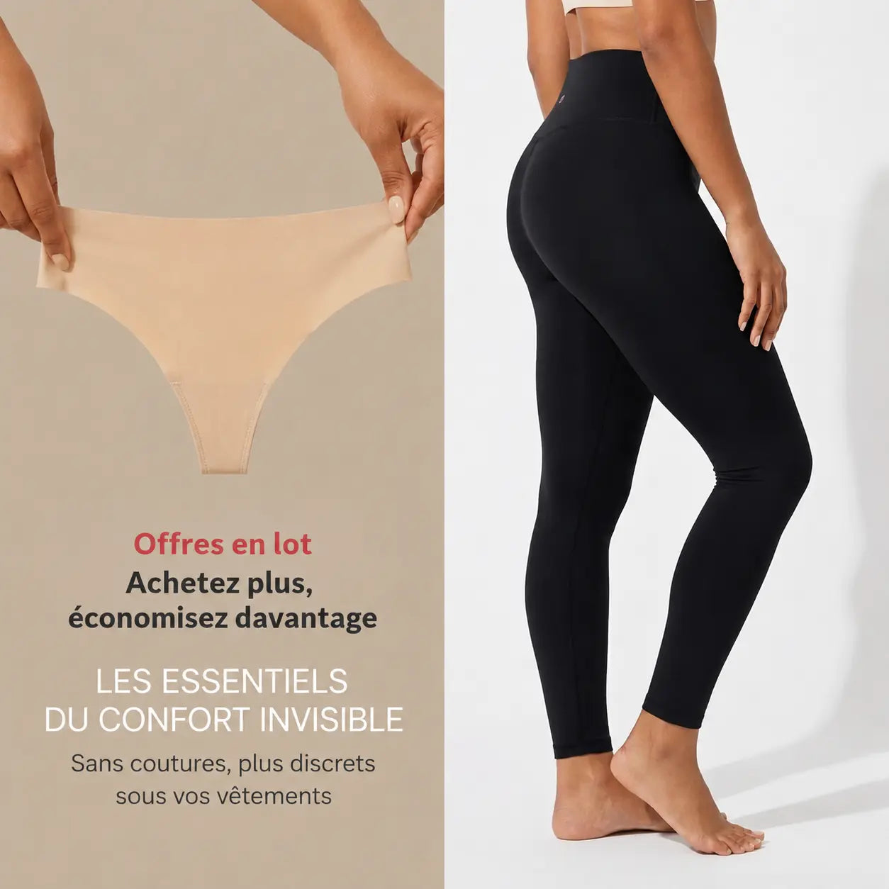 ISCOND™ Invisible Fit — String Taille Haute Invisible